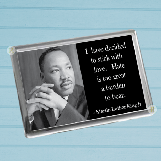 Martin Luther King Fridge Magnet